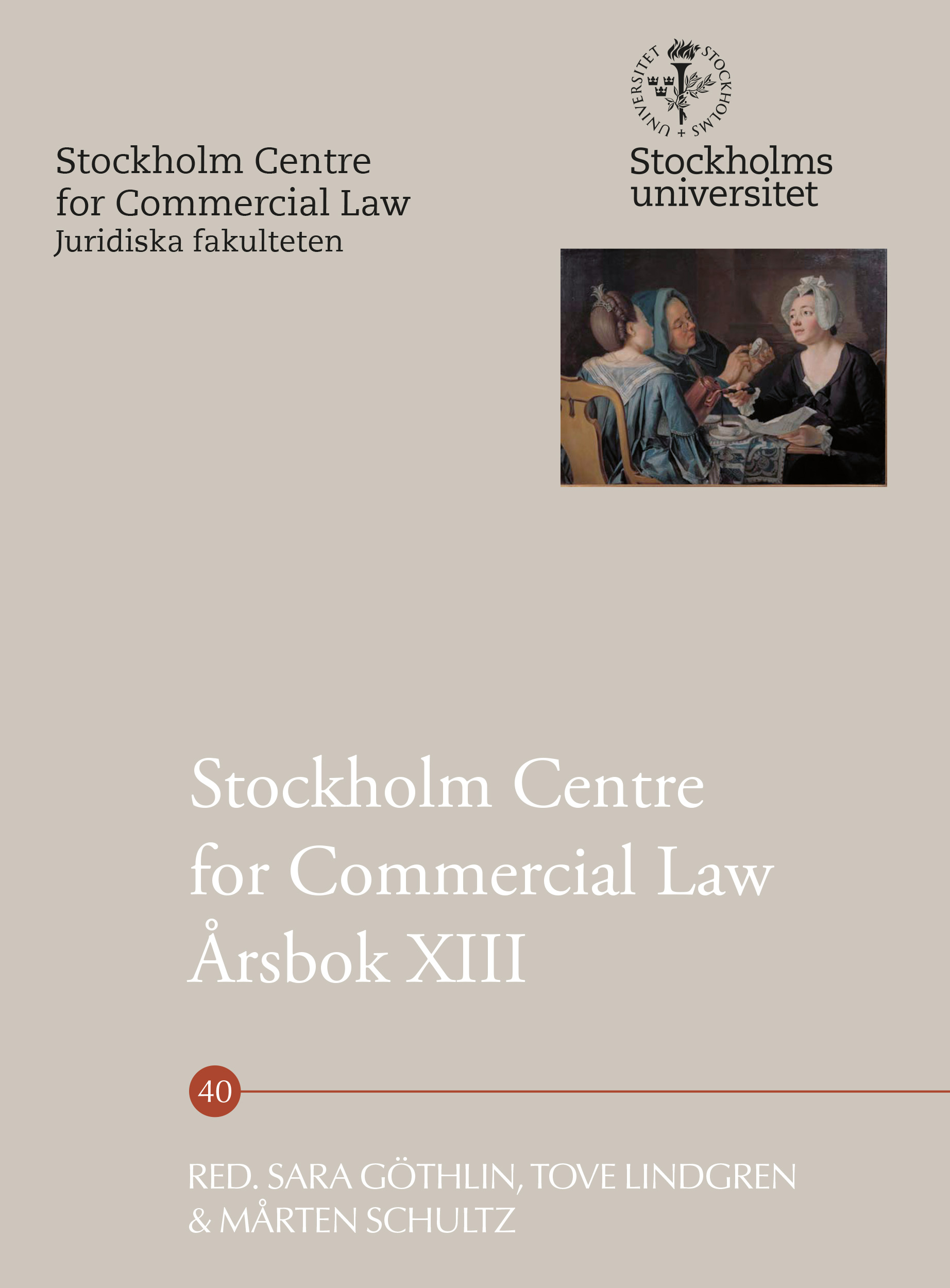 Stockholm Centre for Commercial Law Årsbok XIII