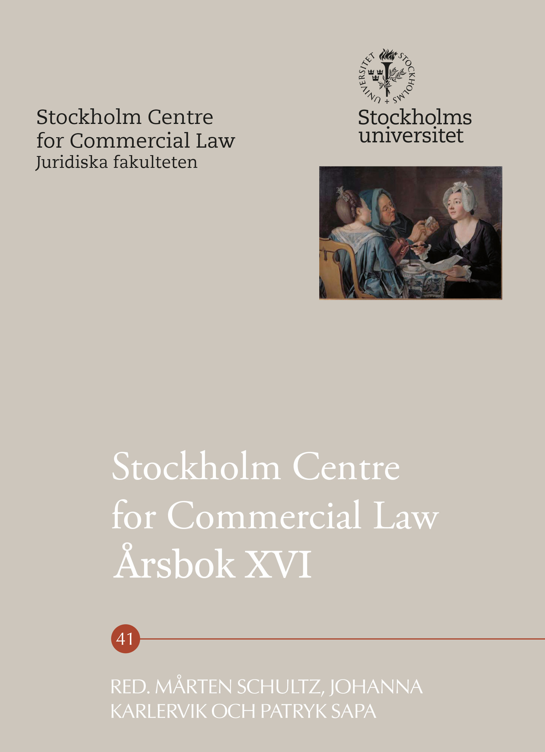 Stockholm Centre for Commercial Law Årsbok XVI